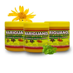 (3 Pack) Mariguanol Extra Strength Balm 125g Fast Acting Muscle Joint Relief Uso Externo for Pain Relief Uso Externo para Dolor with Arnica