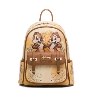 WondaPop Chipmunks Spring 2025 11" Vegan Leather Mini Backpack fathersdaygiftideas