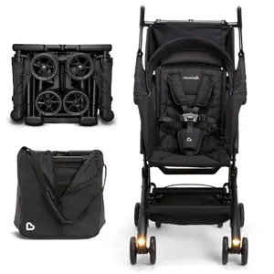 Munchkin Night Owl Folding Compact Travel Baby Stroller with Lights - Lightweight and Portable Munchkin Night Owl Folding Compact Travel Baby Stroller with Lights - Lightweight and Portable