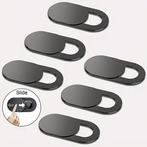 10 Piece Set Phone Computer Lens Covers, Camera Protection Caps, Anti-Spy Metal Covers, Network Webcam Privacy Guards, Durability