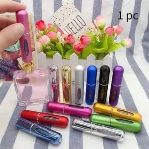 5ml Perfume Refill Bottle Portable Mini Refillable Spray Jar Scent Pump Empty Cosmetic Containers Atomizer for Travel Tool Hot Small Bottle