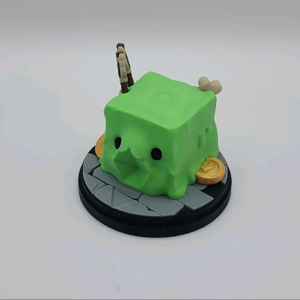 Gelatinous Cube Dice Guardian – D&D Dice Jail