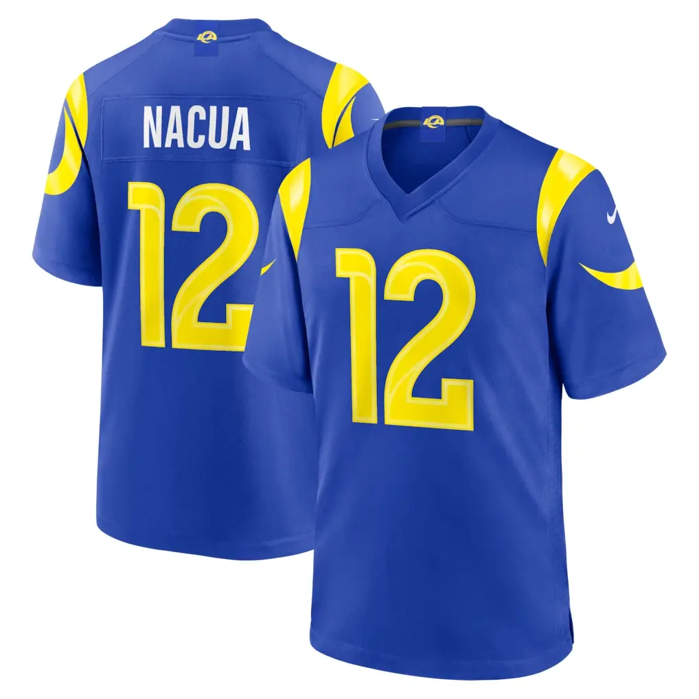 Men's Puka #12 American football jersey, stylish, comfortable and breathable, sports game jersey