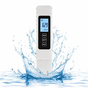 4-in-1 Digital TDS Water Tester - Accurate TDS, EC & Temp (°C,°F) Reader, 0-9999ppm Range - Professional Testing for Drinking Water, RO/DI Systems