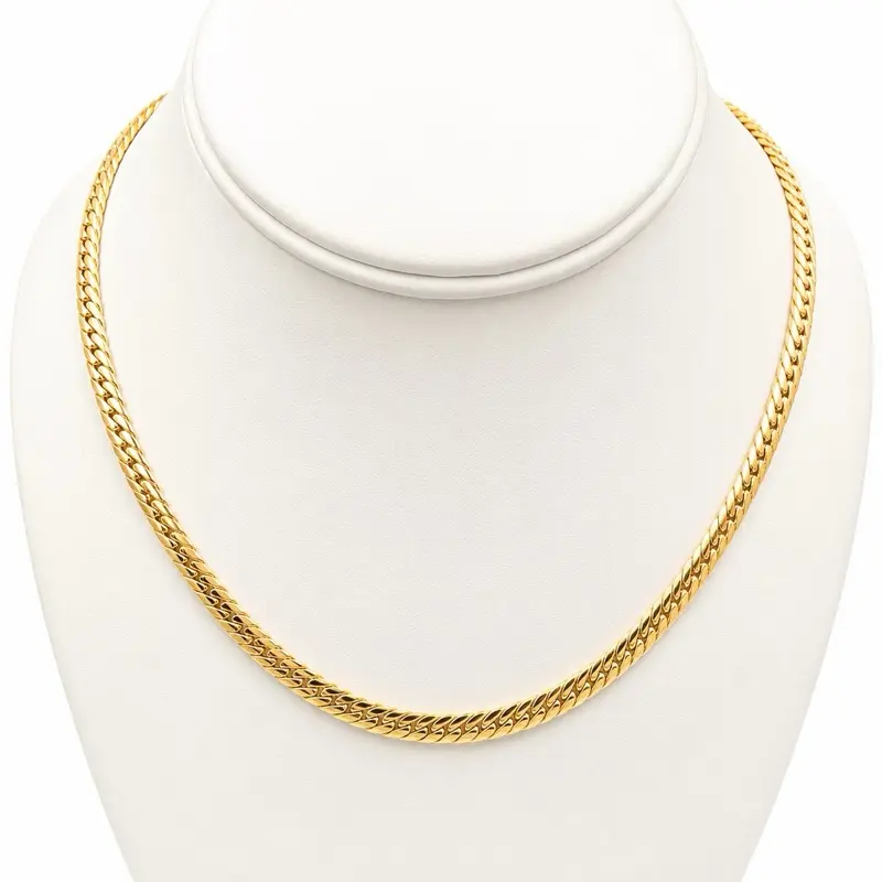 18k gold Miami Cuban Chain
