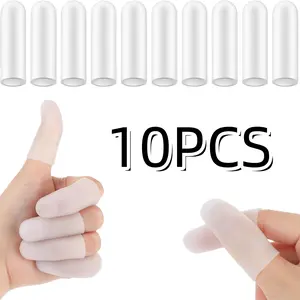 10/20-Pack Moisturizing Finger Protectors, Breathable and Soft, Ideal for Corn and Nail Care, Perfect for Daily Comfort and Foot Hand Care, Finger Sleeves