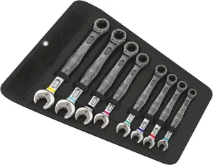 WERA 05020012001 JOKER SET 8PCS. IMPERIAL COMBINATION WRENCH SET