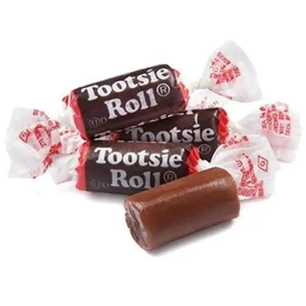 Nuts To You Tootsie Rolls Chocolate Coated Corn Candy - Gluten-Free, Kosher, Nostalgic, Familiar Wrapper, Approximately 65 Pieces Per Lb, Classic American Snack, Product of USA, Whey-Infused