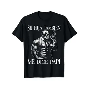 Stylish Sarcastic Mexican Skull Graphic T-Shirt For Men And Women Lightweight Cotton Round Neck Casual Wear In Sizes S To XXXL