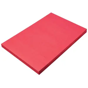 (Formerly SunWorks) Construction Paper, Holiday Red, 12" x 18", 100 Sheets