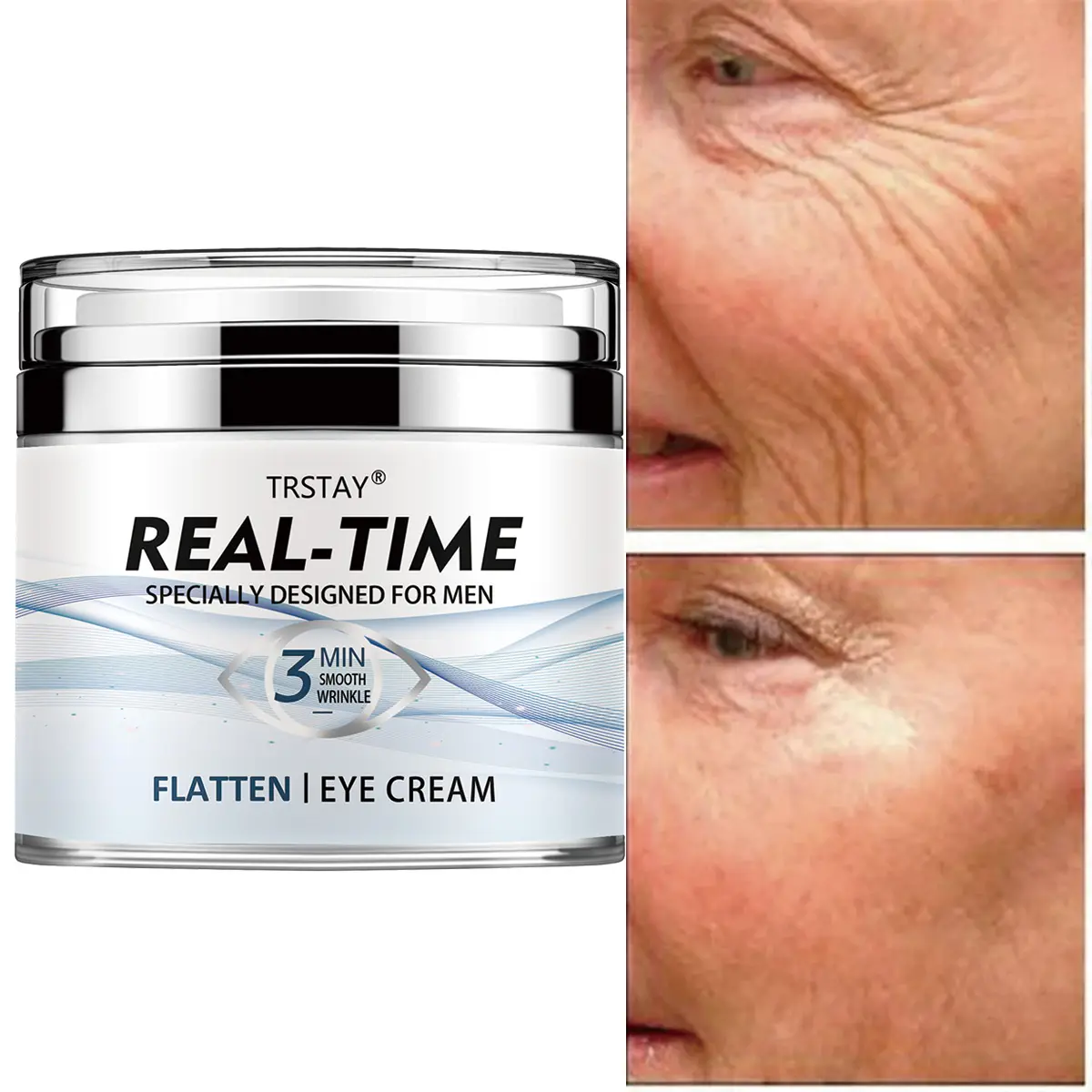 50g Hydrating Eye Cream – Formulated with hyaluronic acid and argan oil; reduces fine lines and dark circles around the eyes; nourishes and provides anti-aging benefits; suitable for all skin types., Moisturizing, One Piece