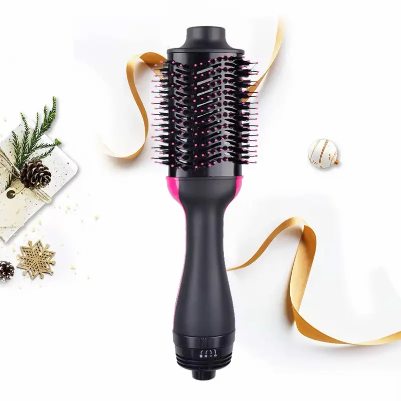 Professional High Quality One Step Hair Dryer Brush Styler Tools Fast Heating Hair Straightener & Drying Hot Air Brush for Dry Straight Curl