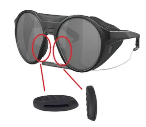Galaxylense Compatible Replacement Nose Pads Pieces for Oakley Clifden/Forager/Plazma Sunglasses Silicone Nose Pieces Easy Install & Superior Comfort