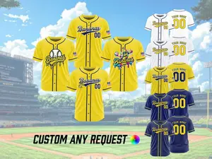Custom Baseball Jersey Party Animals Style, Personalized Savannah Bananas Inspired Uniform, Neon Black Baseball Jersey, Gift for Fans