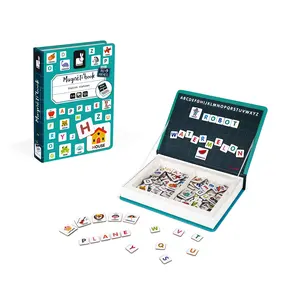 Janod MAGNETI'BOOK - English Alphabet Magnetic Educational Game