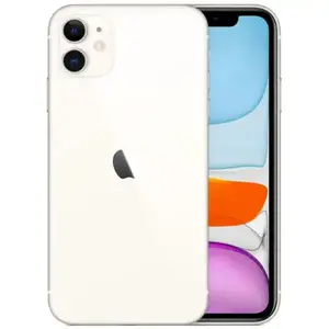 Refurbished iPhone 11 (Unlocked) — Excellent condition, includes 1-year warranty, model A2111