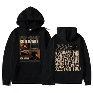 Rod Wave Unisex Hoodie, Man Woman Nostalgia Hip Hop Fan Sweatshirt, Gothic Style Merch, Beautiful Mind Tour 2024 Vintage T-shirt, Rod Wave Nostalgia Shirt, Gift For Her Him, Mother's Day Idea