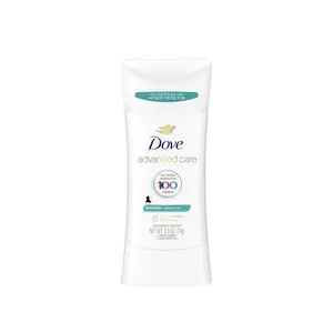 Pack of 3- Dove Advanced Care Antiperspirant Deodorant Stick Sheer Cool 2.6 oz - All-day Sweat and Odor Protection - Body Care, Comfort Gentle Cleanser