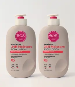 Coconut Water's Body Lotion 2-Pack Bundle, Body Care Moisture, Vegan, Shea Butter eos lotion