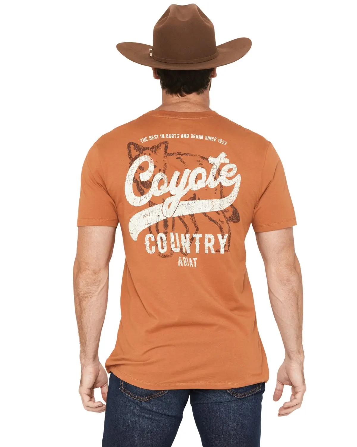 Ariat Men's Men'S Coyote Country Short Sleeve Graphic T-Shirt - 10065902
