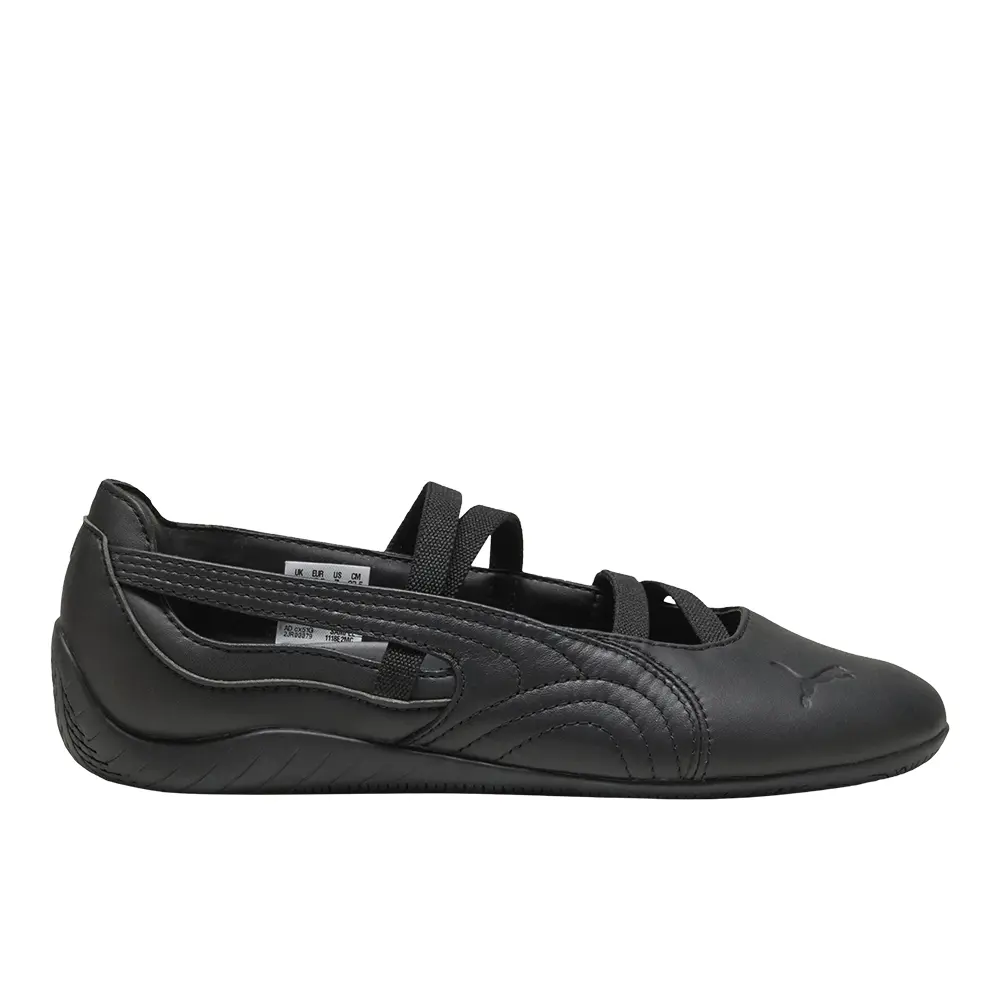 PUMA Womens Speedcat Ballet Sneakers Shoes Casual - Black