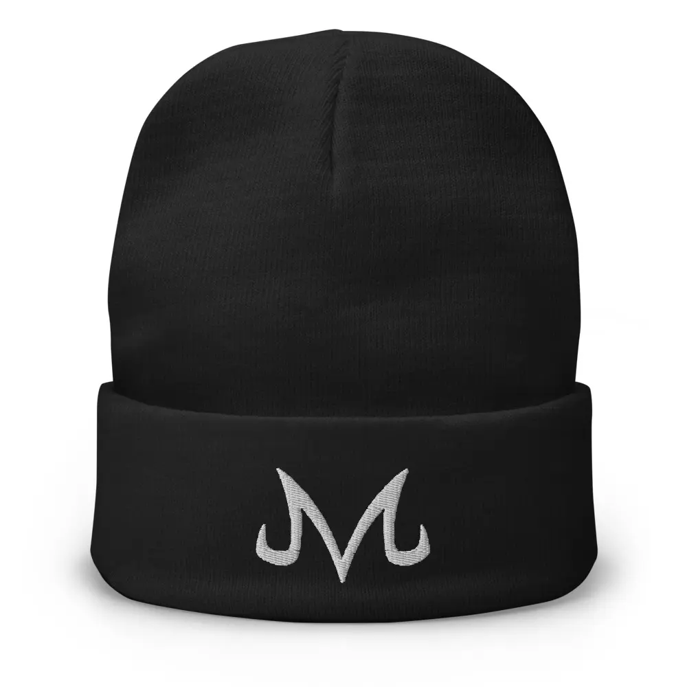 DBZ Majin Vegeta Embroidered Beanie Dragon 🐉 Ball Z Anime