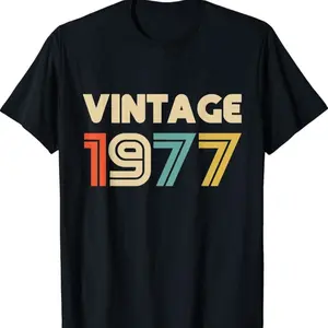 1977 Shirt, 1977 Birthday Gifts For Men 1977 Shirt,s For Women T-shirt