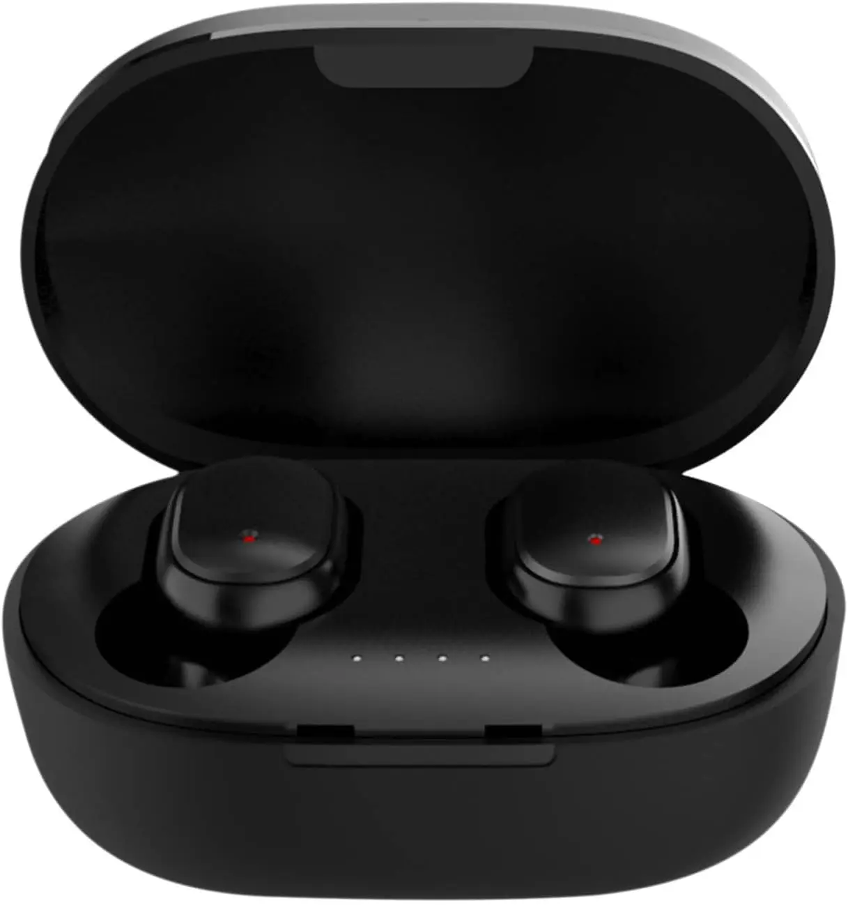 Bluetooth Headphones - Wireless Earbuds - in-Ear Design Earphones - Ear Buds Headset, -Fi Sound Quality, CVC6.0 Noise Cancelling, 4 , for Bussiness Sport Travel (Black) Audio A6S-Black Electronic