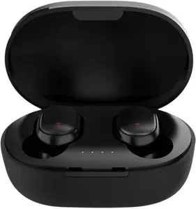 Bluetooth Headphones - Wireless Earbuds - in-Ear Design Earphones - Ear Buds Headset, -Fi Sound Quality, CVC6.0 Noise Cancelling, 4 , for Bussiness Sport Travel (Black) Audio A6S-Black Electronic