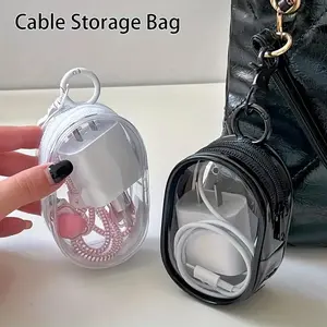 Clear Plastic Mini Storage Purse
