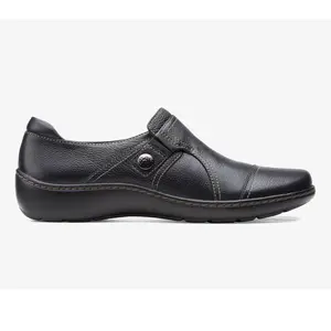 Clarks Collection Leather Trouser Shoes- Cora Poppy