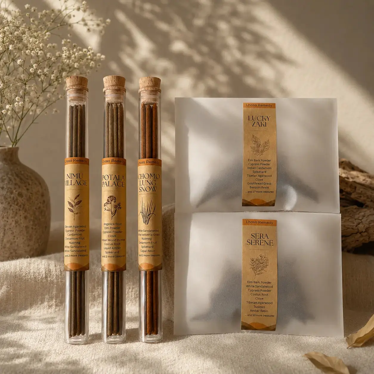 All Mine Incense Sample Set – Discover All 5 Incense Scents