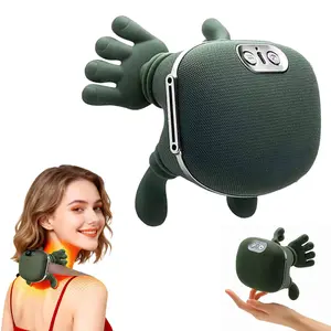 Massage Master for Shoulder Neck Lower Abdominal Siaasoo Neck Shoulder Massager with 3-Speed Adjustment Electric Deep Tissue 3D Kneading Massage for Pain Relief