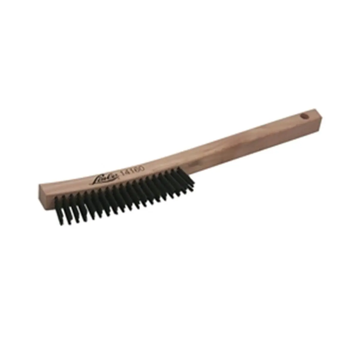 212 MAIN 14-in Stiff Bristle Scrub Brush Household Cleaning Tool - 5.5-in Dense Bristles, Long Hardwood Handle Scrubber, Removes Rust, Scale, Paint, Solder, Cleans Files & Threads, Metal Surfaces Home Maintenance Supply