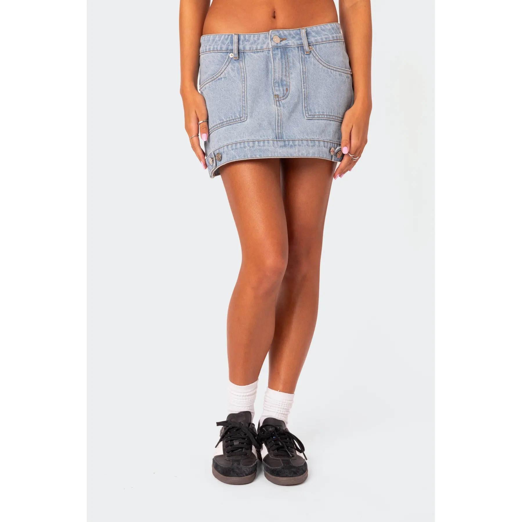 Foxx Denim Mini Skirt