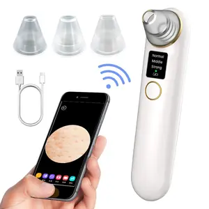 FONENYCA Blackhead Remover Vacuum Pore Extractor Black Head Remover for Face&Nose Blackhead Extractor Pore Vacuum Pimple Extractor Tool Pore Cleaner with USB Charge 3 Modes 3 Suction Heads for Women&Men