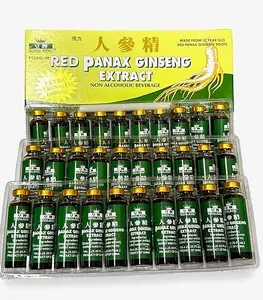 Royal King Red Panax Ginseng Extract 6000mg Pack of 30 Bottles 0.33 Fl Oz