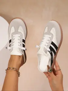 Women's Slip-On Breathable Sports Shoes, Trendy Walking Sneakers, Soft Sole Lightweight Non-Slip Open Toe Sneakers, Comfortable All-Season Casual Footwear