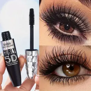 Professional 5D Long Curl Mascara, Curling mascara, Voluminous mascara - Silk fiber for volumizing effect, waterproof and sweat-resistant, refreshing and long-lasting, non-irritating, curls lashes, easy to use. Perfect for daily wear, parties