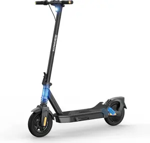 Powerful Foldable Electric Scooter 1000W Peak Motor 20 MPH Max Speed 40 Miles Range 10" Tubeless Tires Folding Design APP Control Integrated Bell triple breaking system Summervibes,summerwins Father's Day Gift