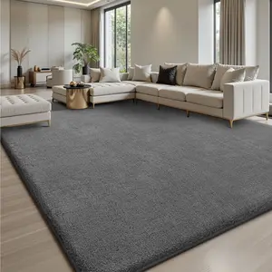 FAMVAL Large Size Plush Rugs Big Fluffy Area Rug Non-slip Soft Shaggy Ultra-comfortable Cool Carpet Mats for Living room Bedroom Nursery Home Decor Christmas gifts