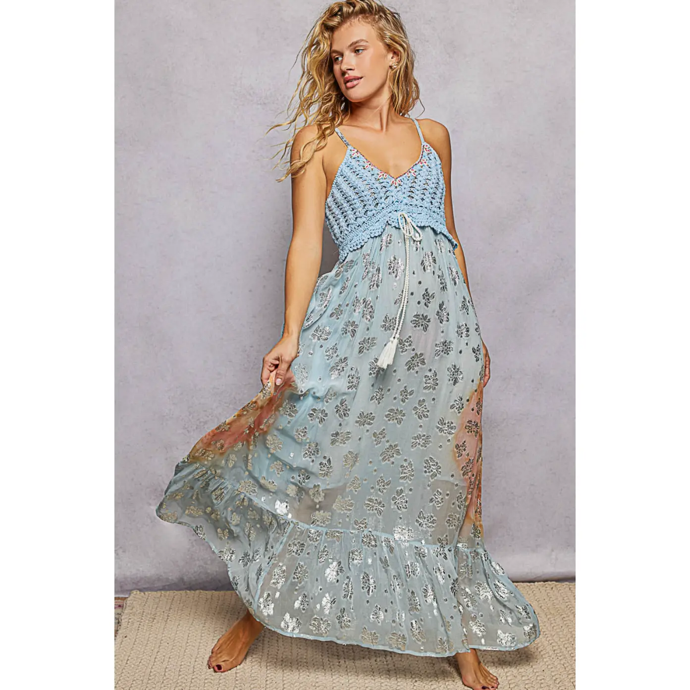 Lagoon Crochet Dress