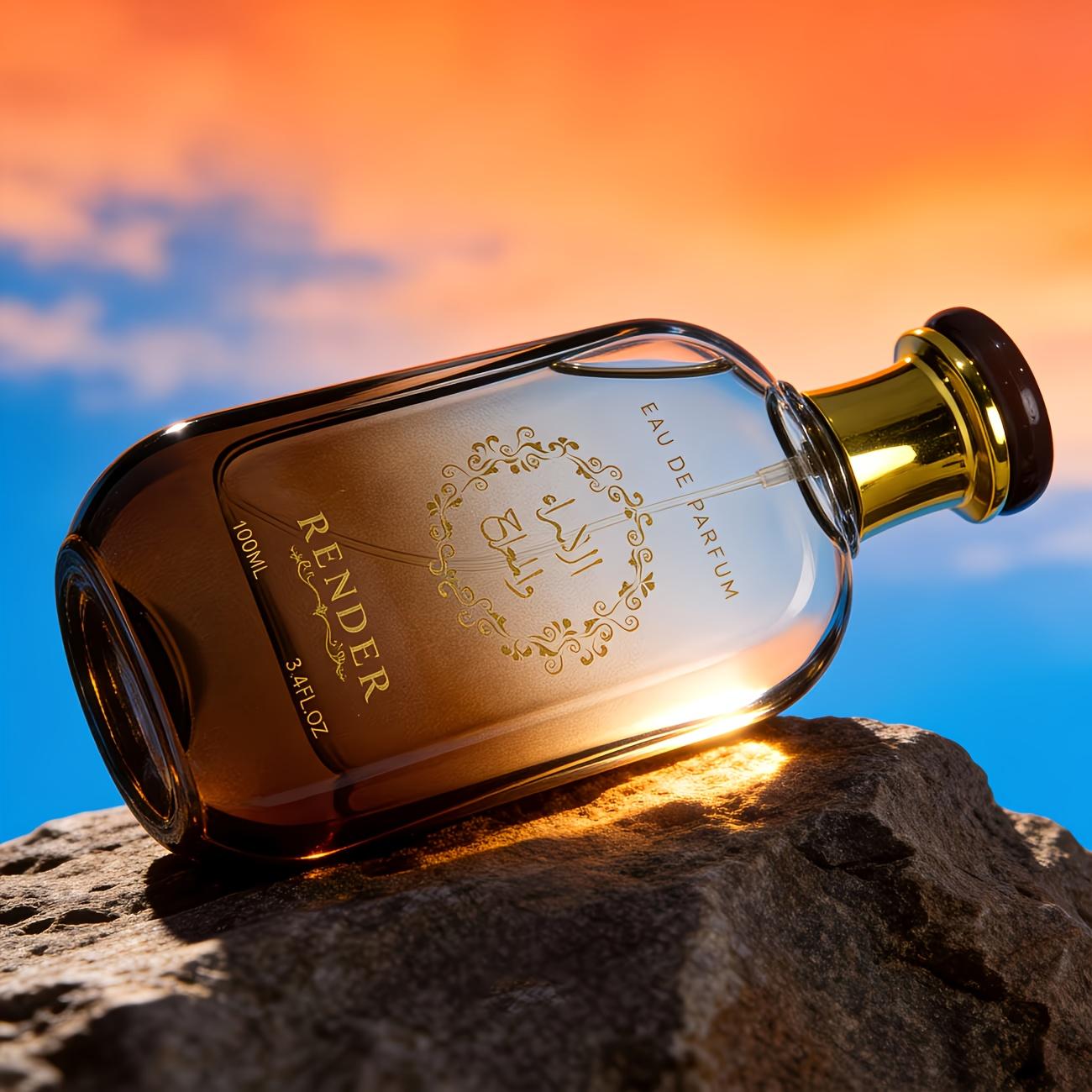 Arabian Perfume, Luxury Fragrance, Men's Perfume, 3.04 oz Large Size, Long-Lasting Scented Spray, Exude Sophisticated Aroma, Ideal for Dates, Suitable for Daily Use and Travel, Holiday Gift, Collector's Edition Perfume, Romantic Valentine's Day Gift