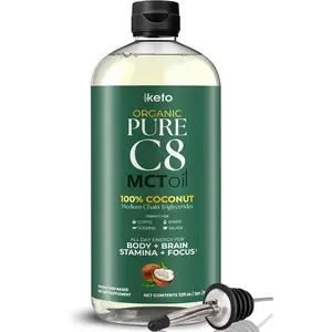 Organic C8 MCT Oil - (32 Fl Oz)