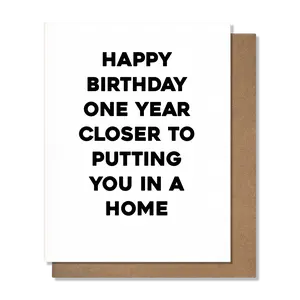 In a Home Birthday Card