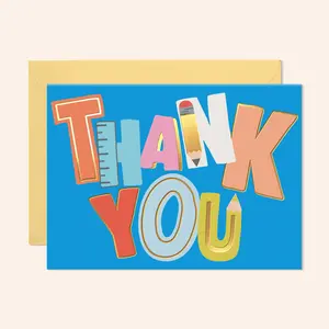 Teacher Thank You Card