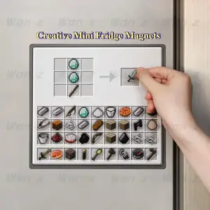 Premium Pixel-Style High-Definition Fridge Magnets, Perfect for Gamers, Fun Eye-Catching, Ideal for DIY Magnet Projects