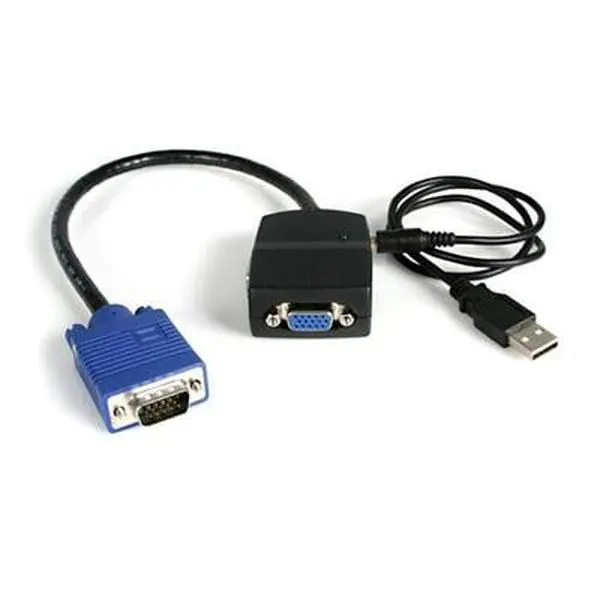 Startech 2-Port VGA Video Splitter, Hardware Accessory for Classrooms, Trade Shows