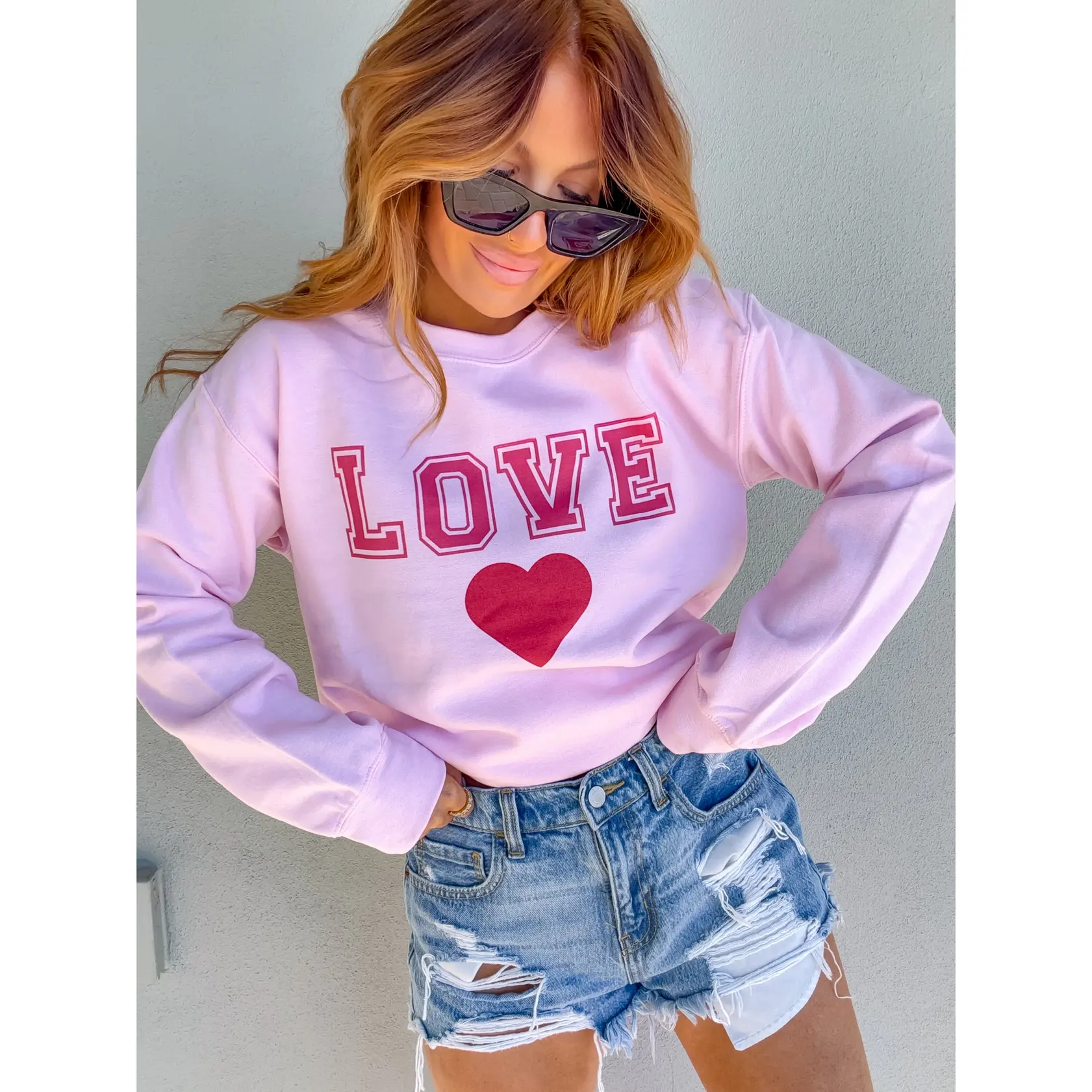 Love Heart Graphic Top