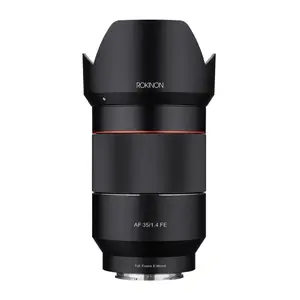 Rokinon AF 35mm f/1.4 FE Metal Durable Camera Lens for Sony E-Mount